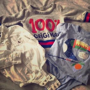 GAP baby boy tops. 6-12 months